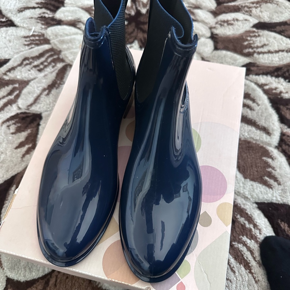 Urban Outfitters Navy Ankle Boots